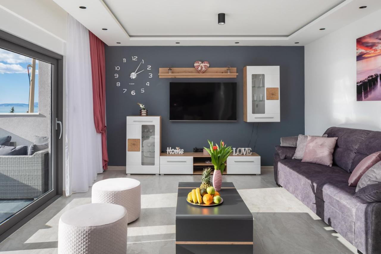 Luxury Apartment Lorena - Private Heated Pool - Jesenice  Kültér fotó